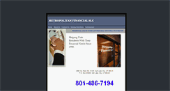 Desktop Screenshot of metropolitanslc.com
