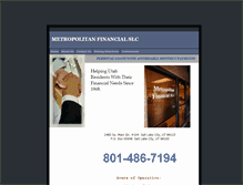 Tablet Screenshot of metropolitanslc.com